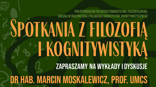 Spotkania z filozofią i kognitywistyką grafika